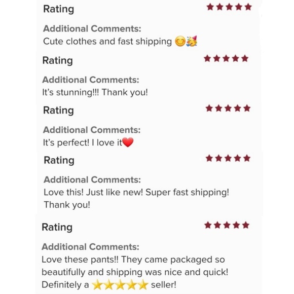 Closet Policies/Promos - Picture 6 of 6